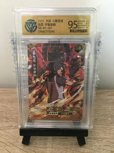 Naruto : BP-007 Itachi gradée 9.5 CCG